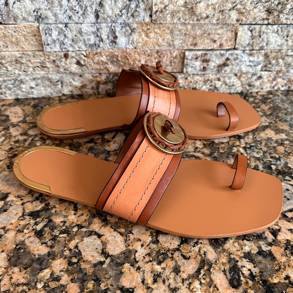 TORY BURCH Artisan Knot Toe Loop Sandal - Picture 2 of 11